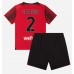 Maillot de foot AC Milan Davide Calabria #2 Domicile vêtements enfant 2023-24 Manches Courtes (+ pantalon court)